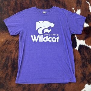 Purple Wildcat Graphic T-Shirt